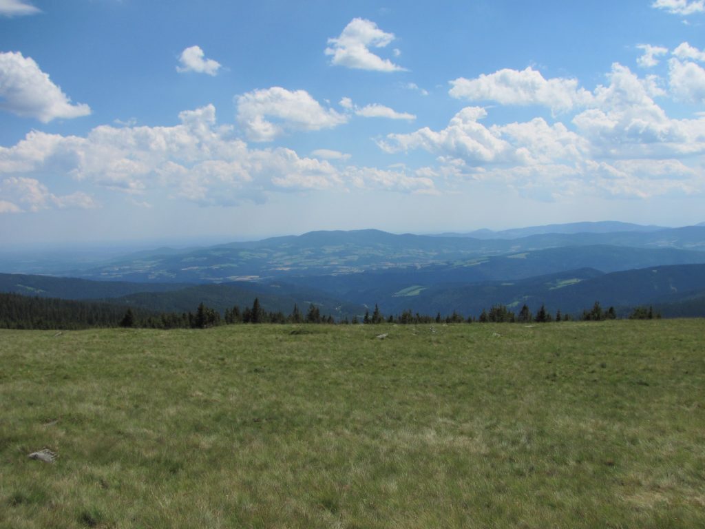 View from the mountain pasture