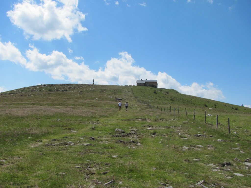 The Wetterkoglerhaus at the highest point of the tour