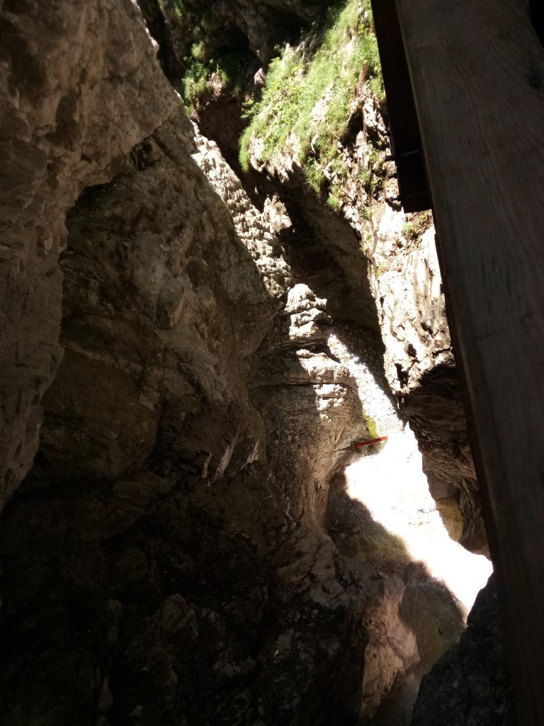 Inside the gorge