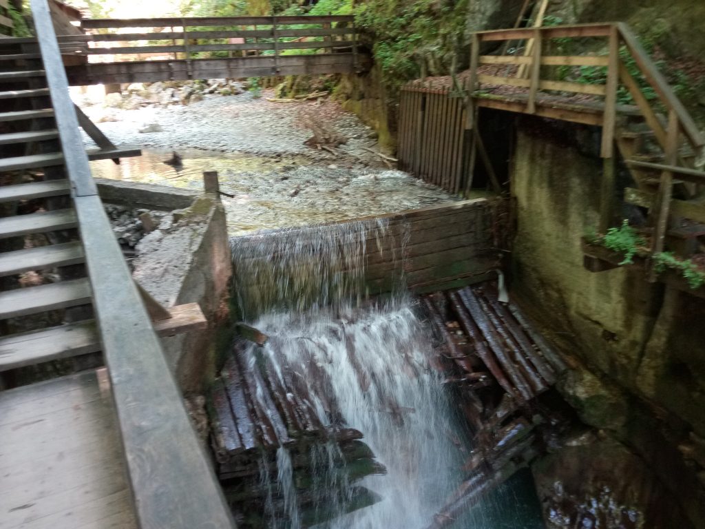 Waterfalls along the trail