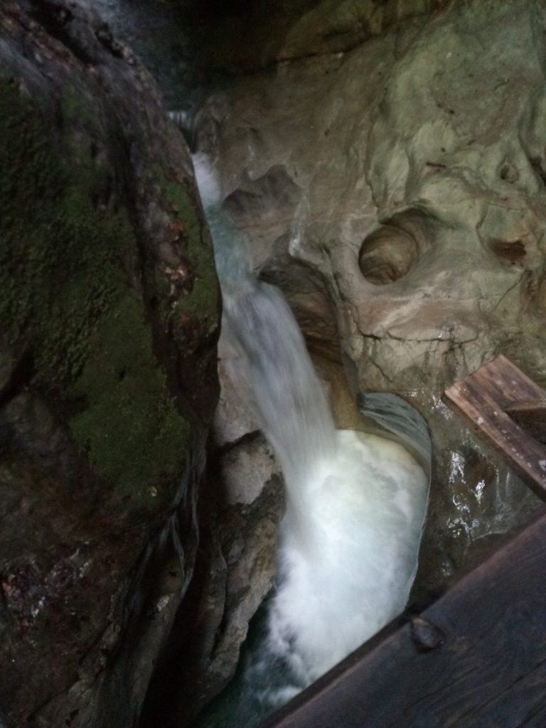 Amazing waterfalls in the cave