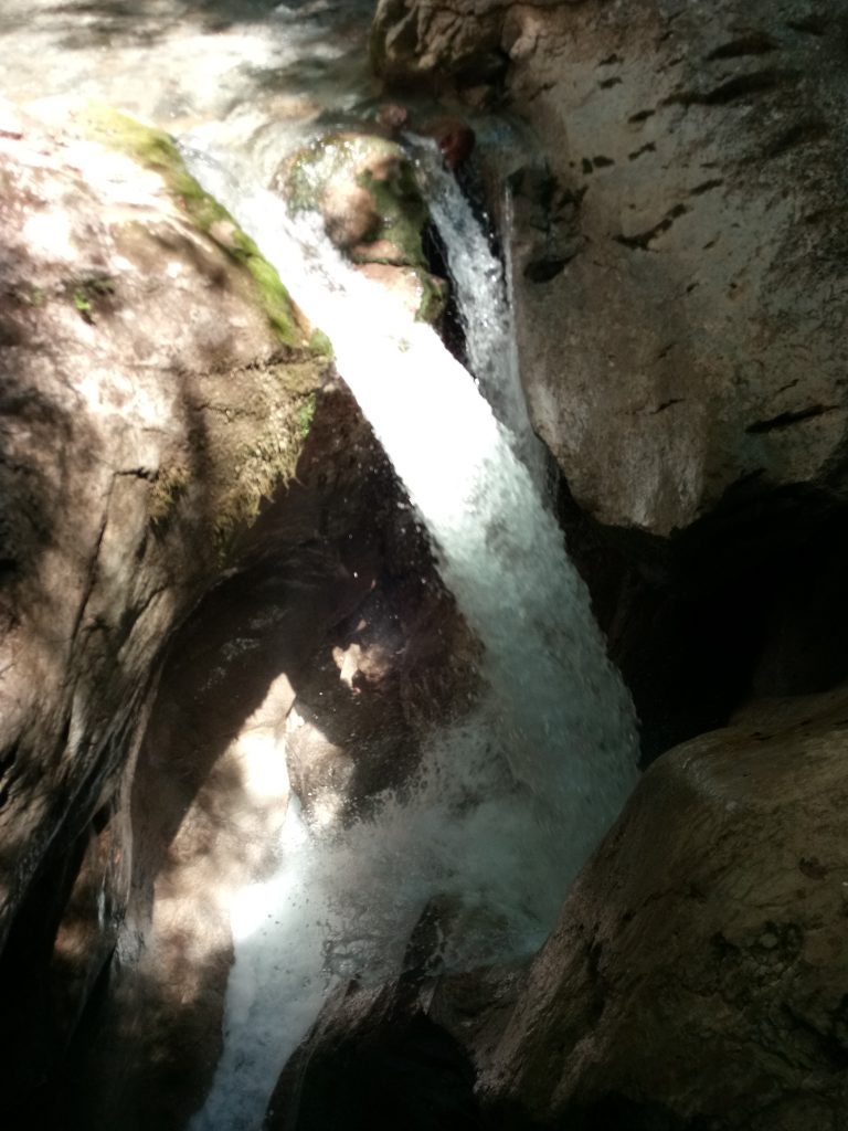 Amazing waterfalls in the cave