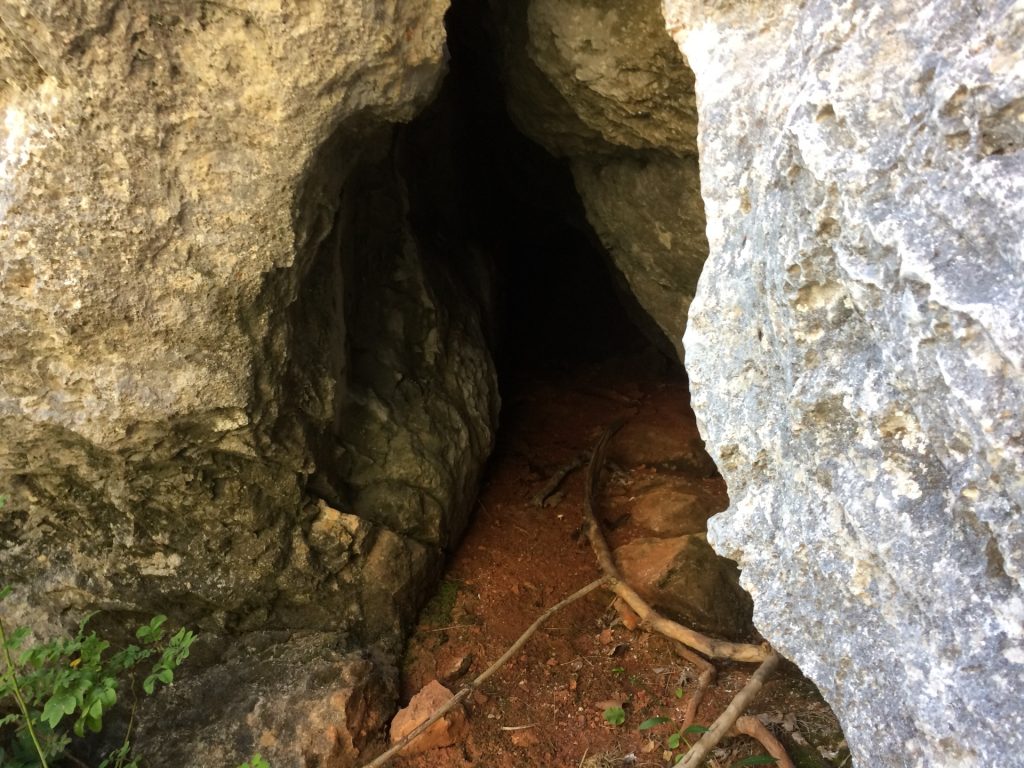 Cave after the first ladder