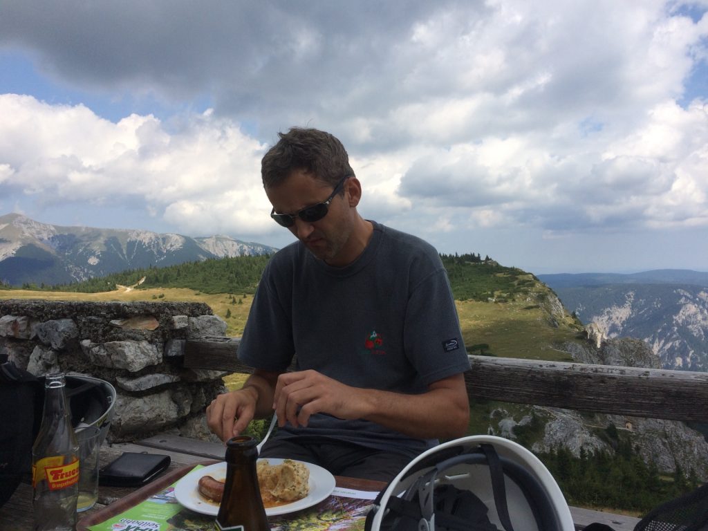 The well-deserved lunch break at the Ottohaus