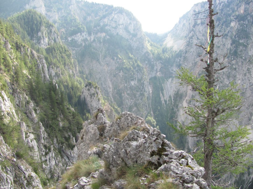 Descending via the Wachthüttelkamm