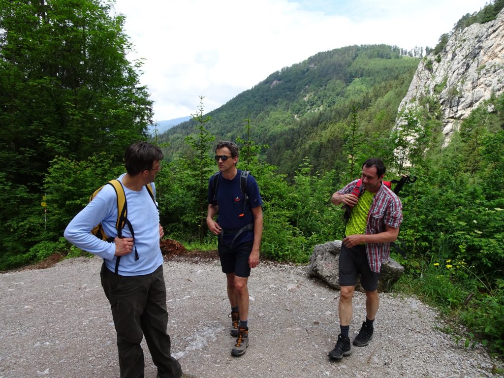 Robert, Bernhard, Hans... a short break!