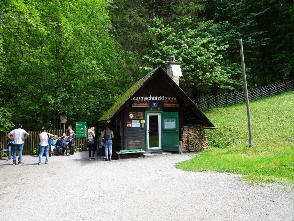 Entrance of Bärenschützklamm