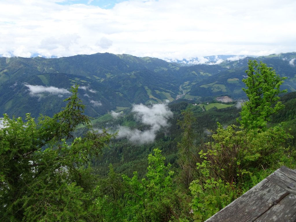 View from Jokl after the rain