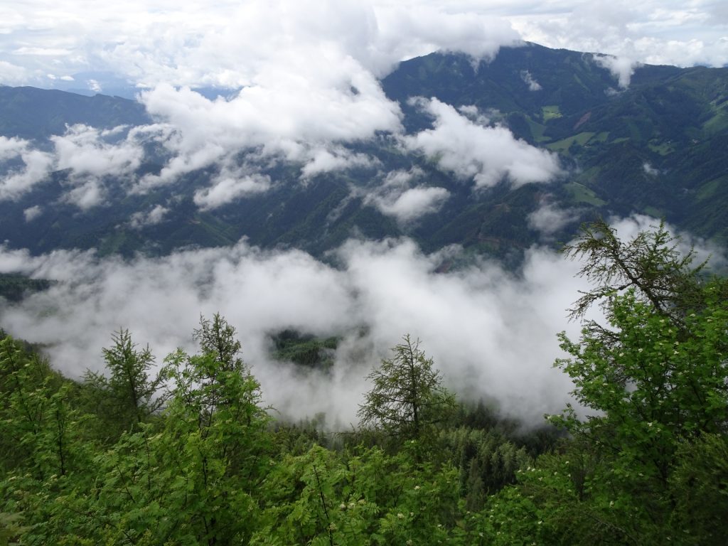 View from Jokl after the rain