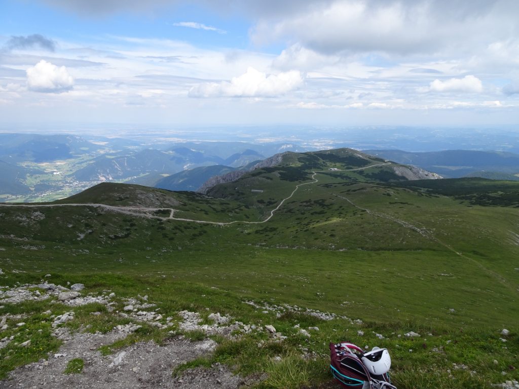 View from Klosterwappen