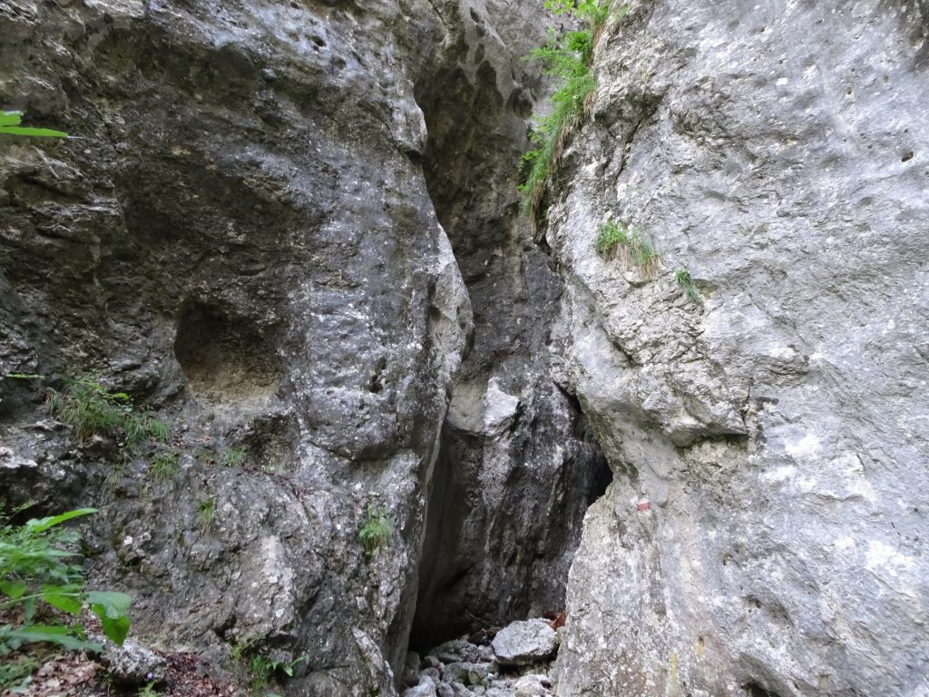 Entrance of the gorge