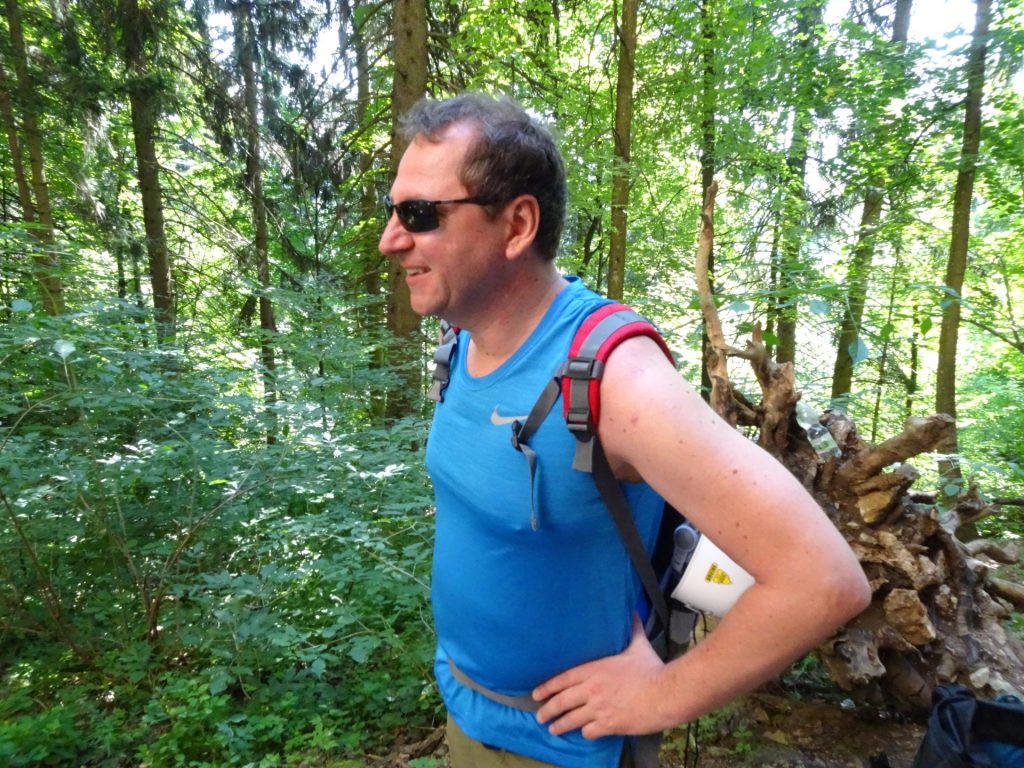 Hannes gets first impressions of the Währingersteig