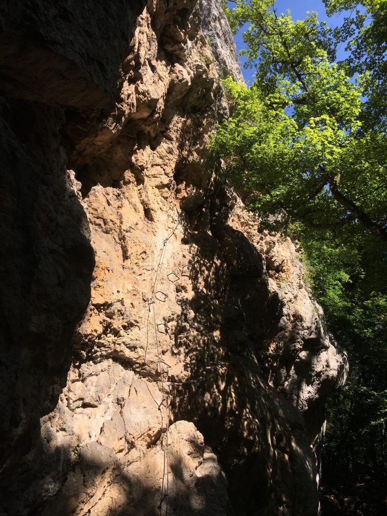 Steep start of Währingersteig