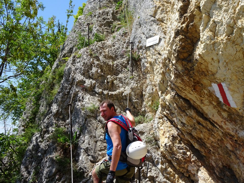 Hannes at Hanslsteig