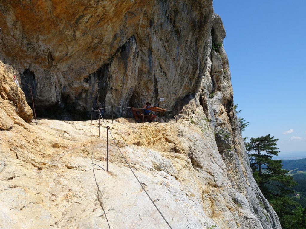 The famous Karnitsch Stüberl (today empty!)