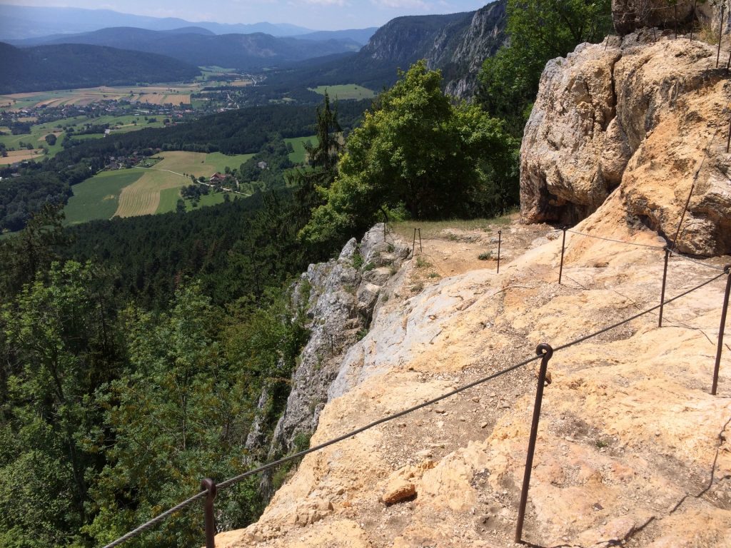 View on the plateau from Karnitsch Stüberl