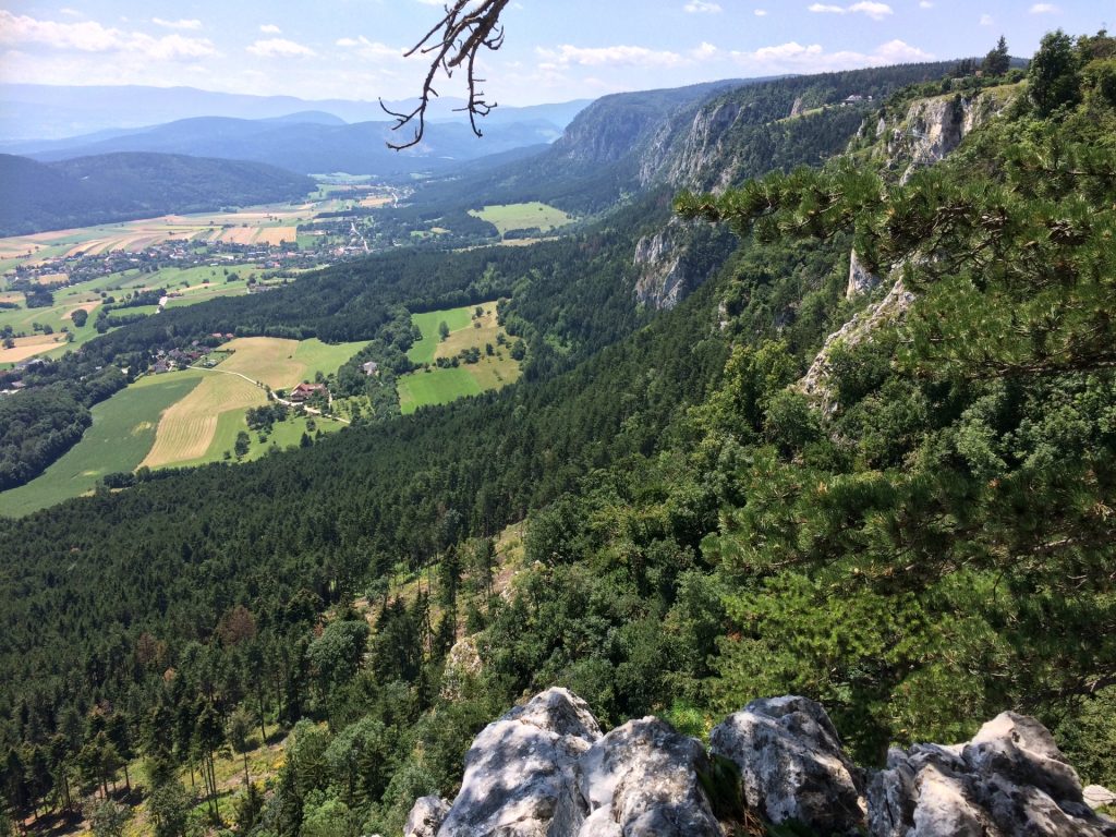 View from Hanslsteig