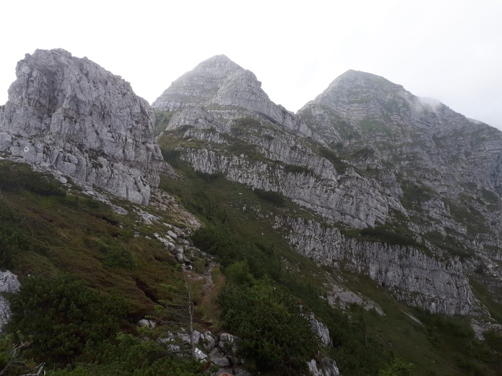 The peaks of Rauher Kamm