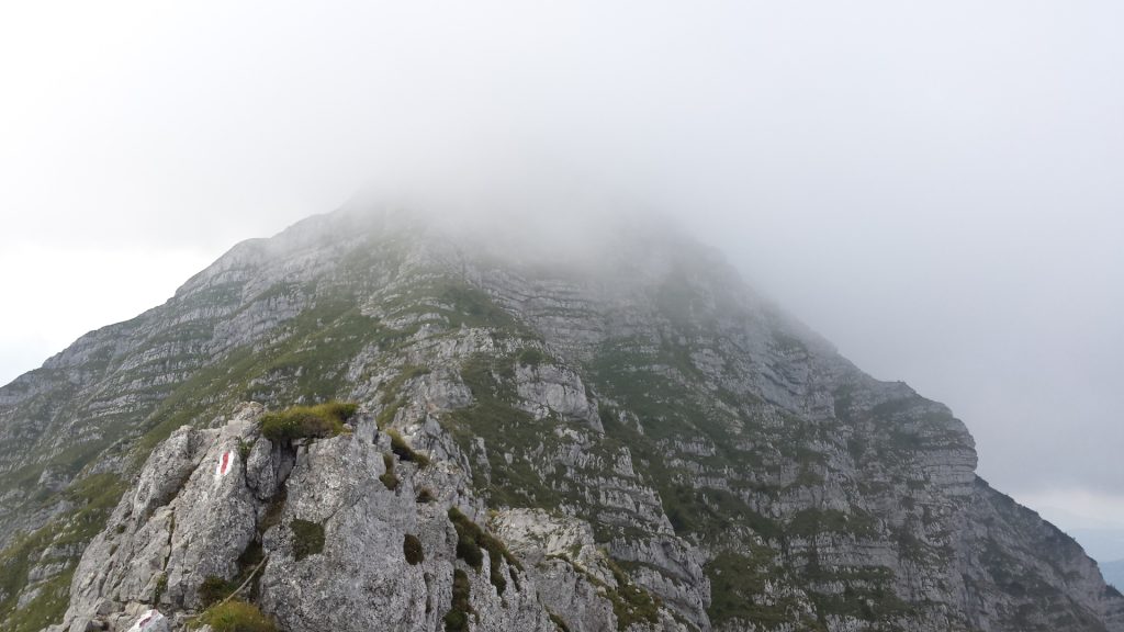 Fog is covering the Ötscher