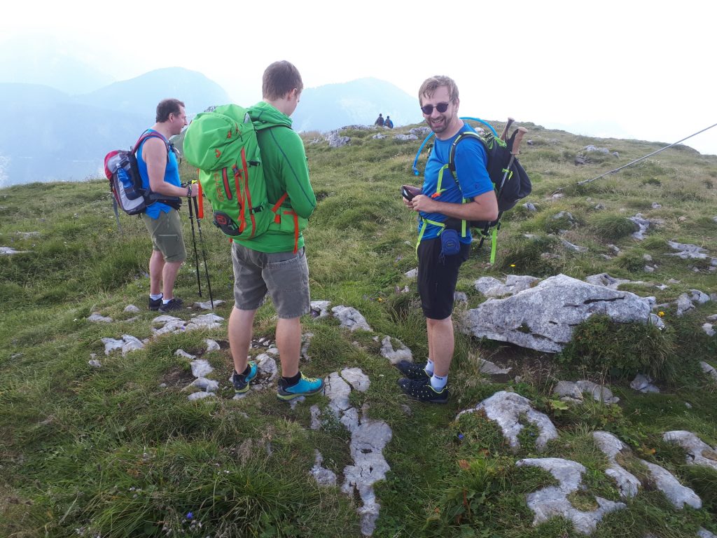 A short break at the summit