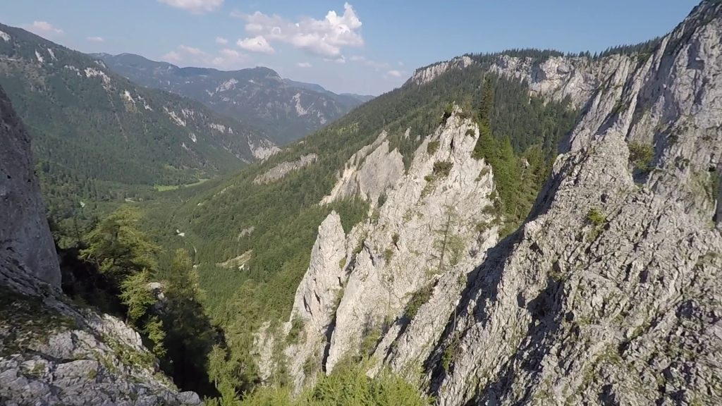 View from the via ferrata