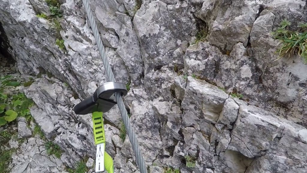 The Ferrata.Bloc brake system at work