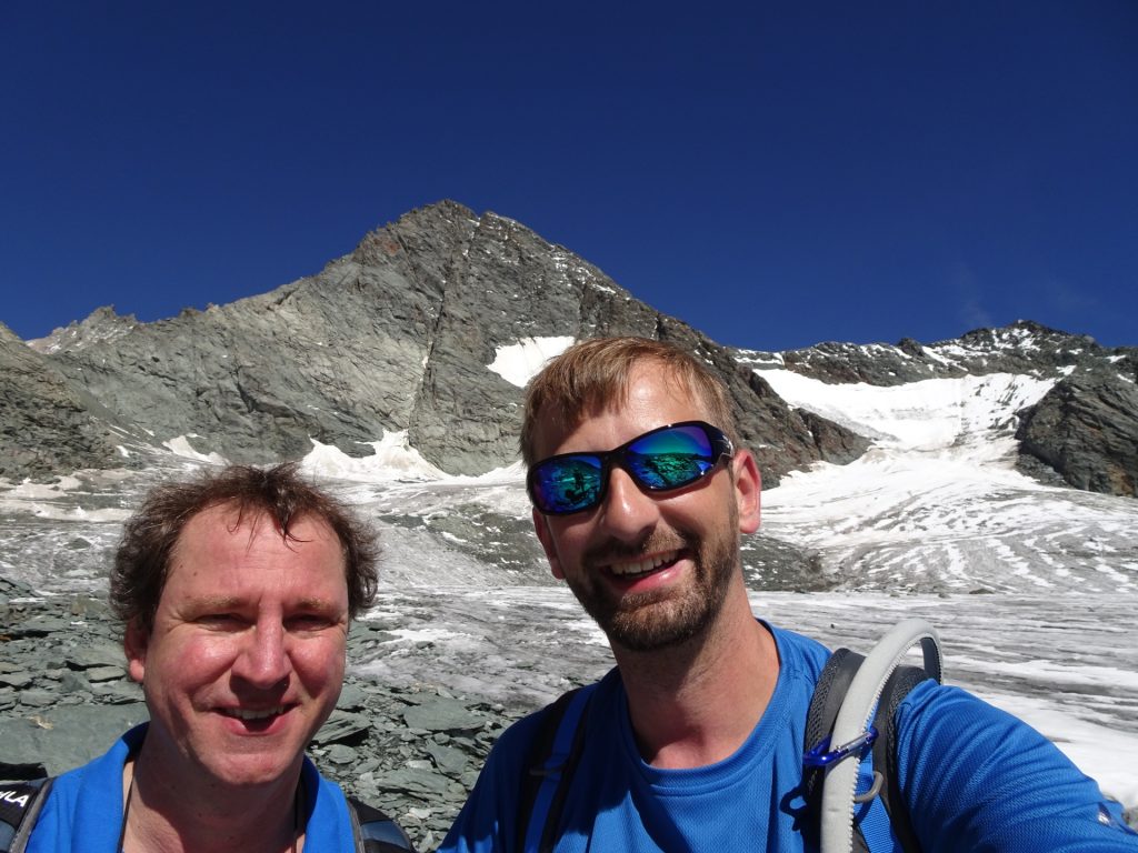 Hannes and Stefan enjoying the tour