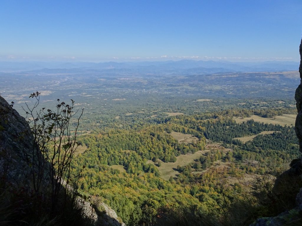 View from Creasta Cocosului