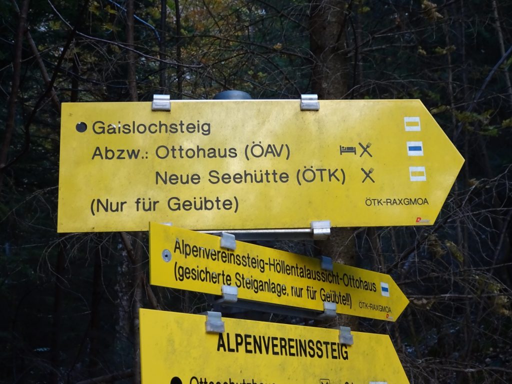 Towards Gaislochsteig