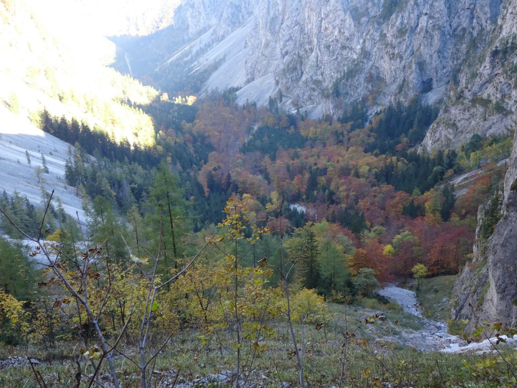 Höllental in autumn