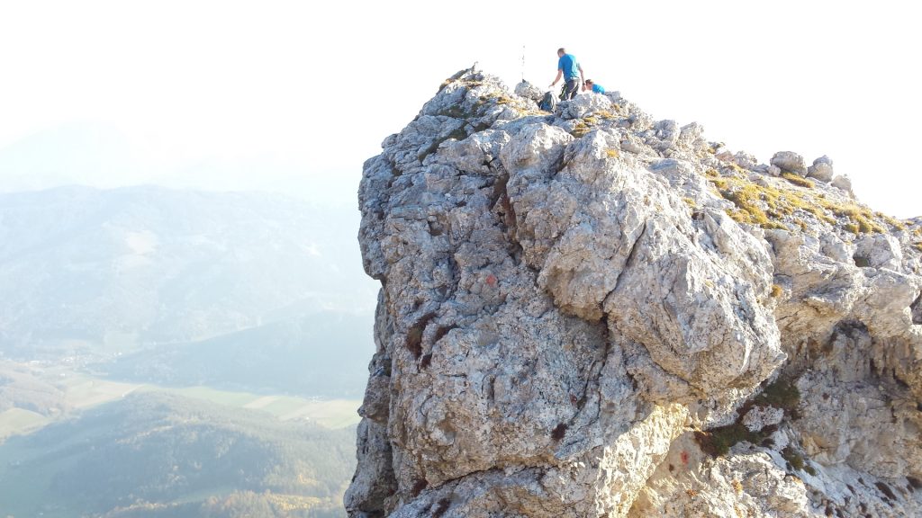 Stefan and Hannes at the Törlkopf