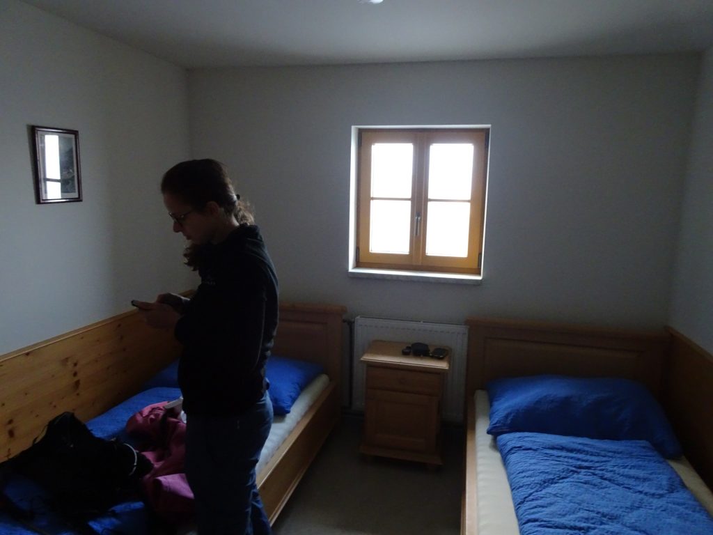 Debora moves into her room