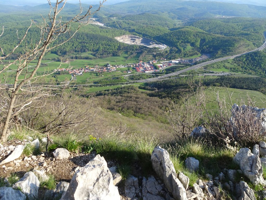 View from the trail