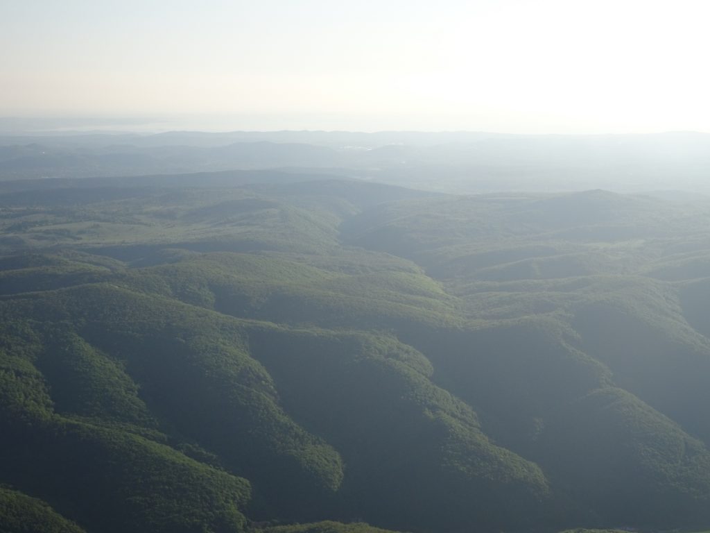 View towards Gulf of Trieste