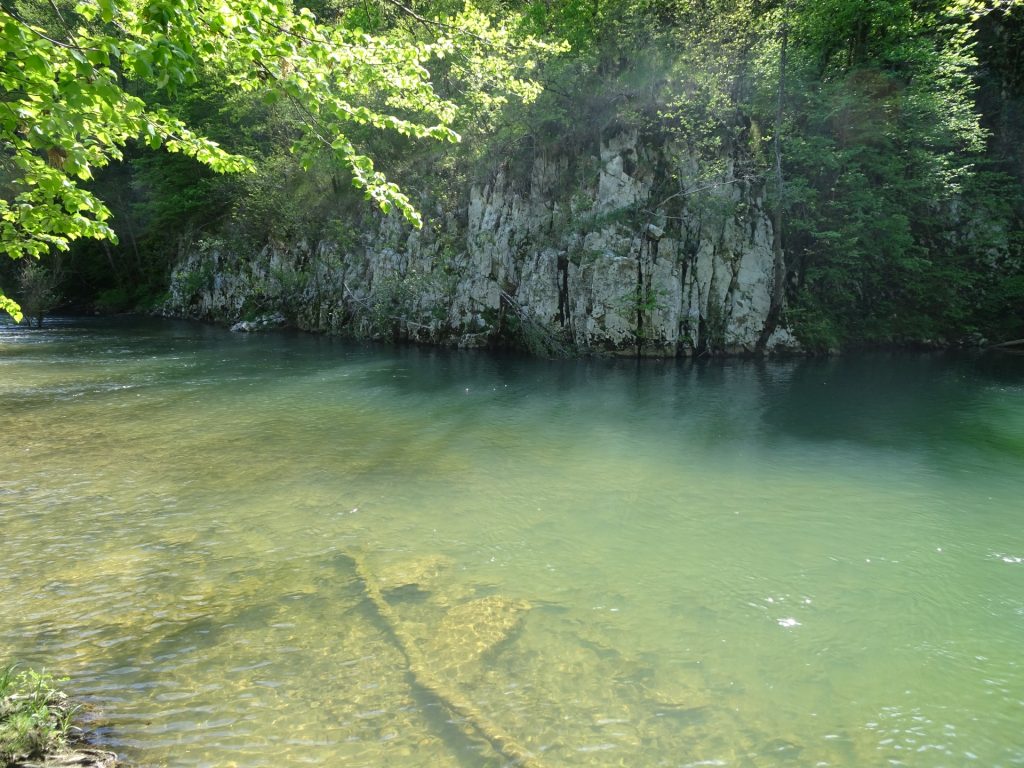 The Reka river