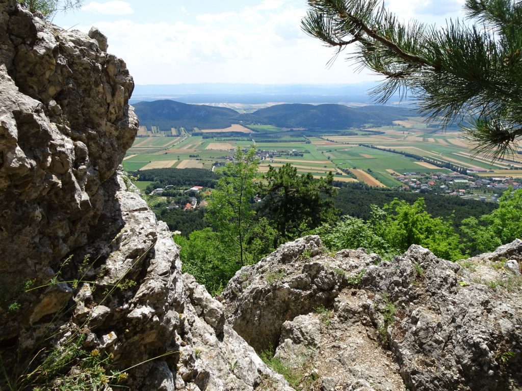 View from the start of Hanslsteig