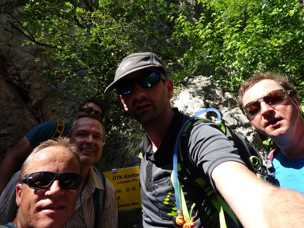 At the start of ÖTK-Steig