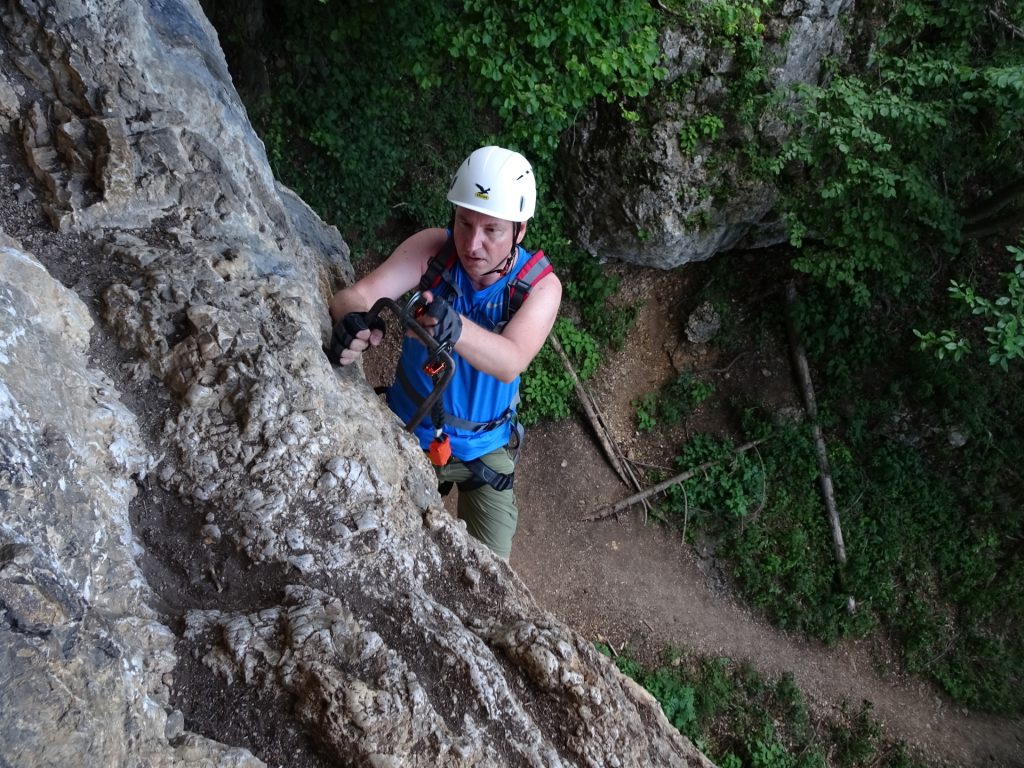 Hannes shortly before the Frauenlucke