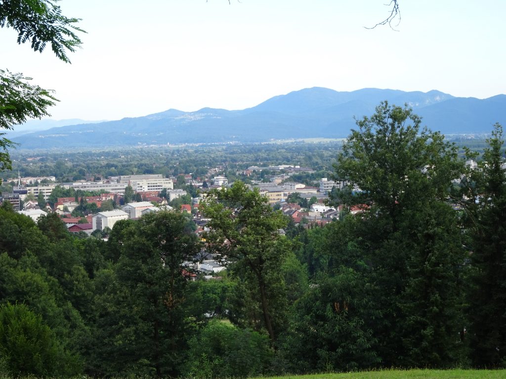 View towards Ljubljana