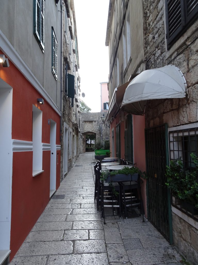 Through the narrow streets of Omis