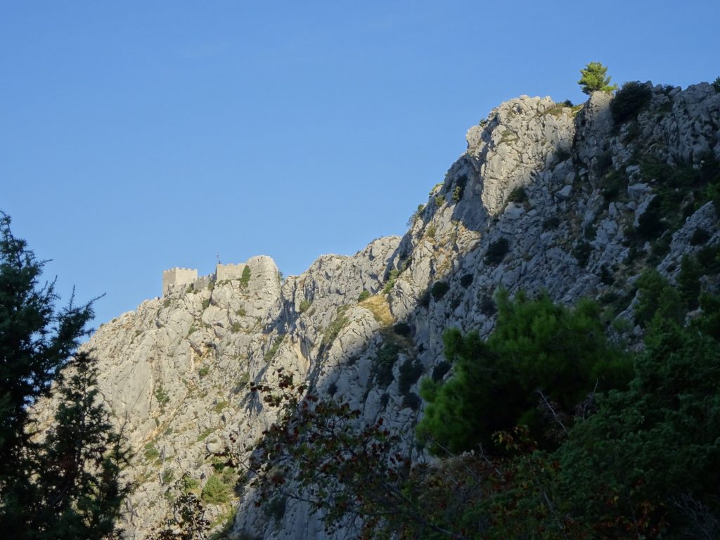 View back towards the Fortress