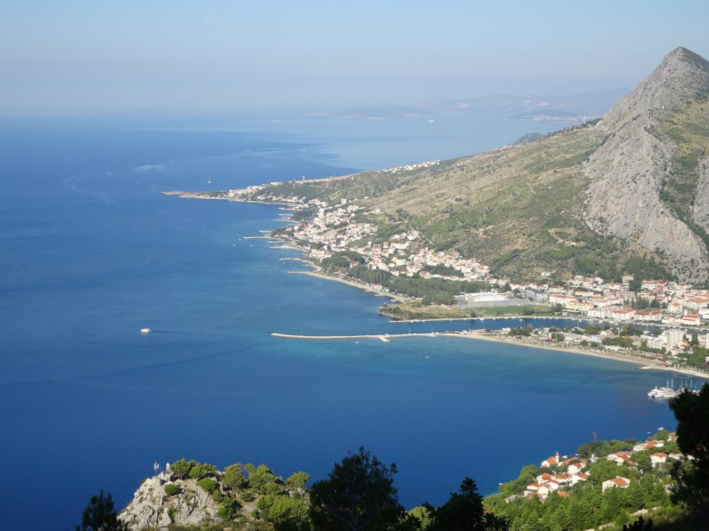 View back from the trail