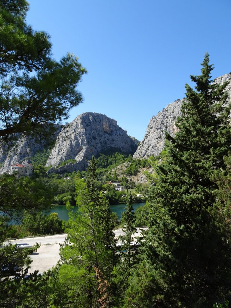 Nice climbing area at Omis