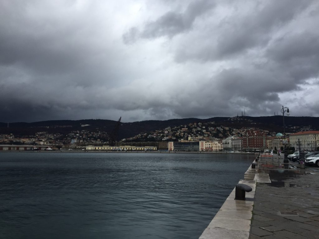 At the harbor of Trieste