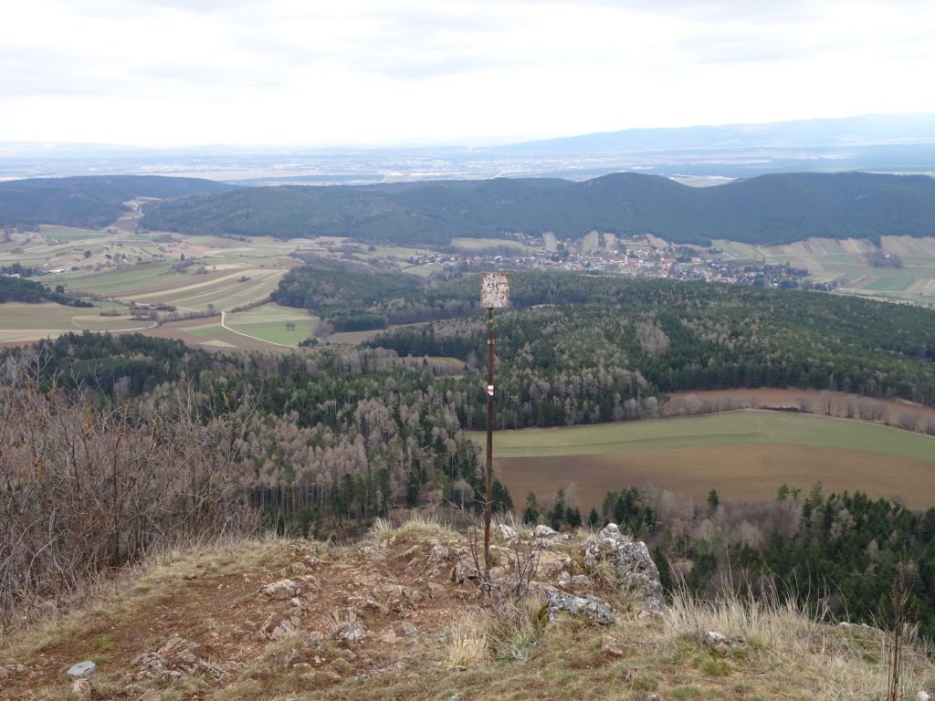 View from the exit of Ganghofersteig (ending at Herrgottschnitzerhaus)