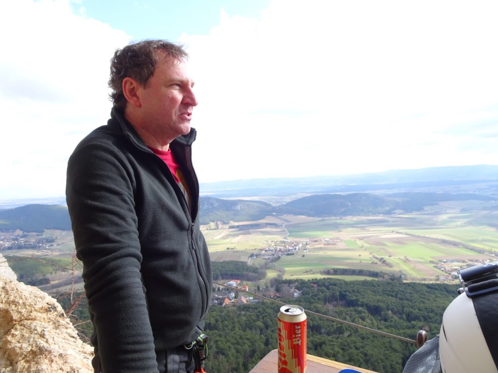 Hannes at the Karnitsch Stüberl