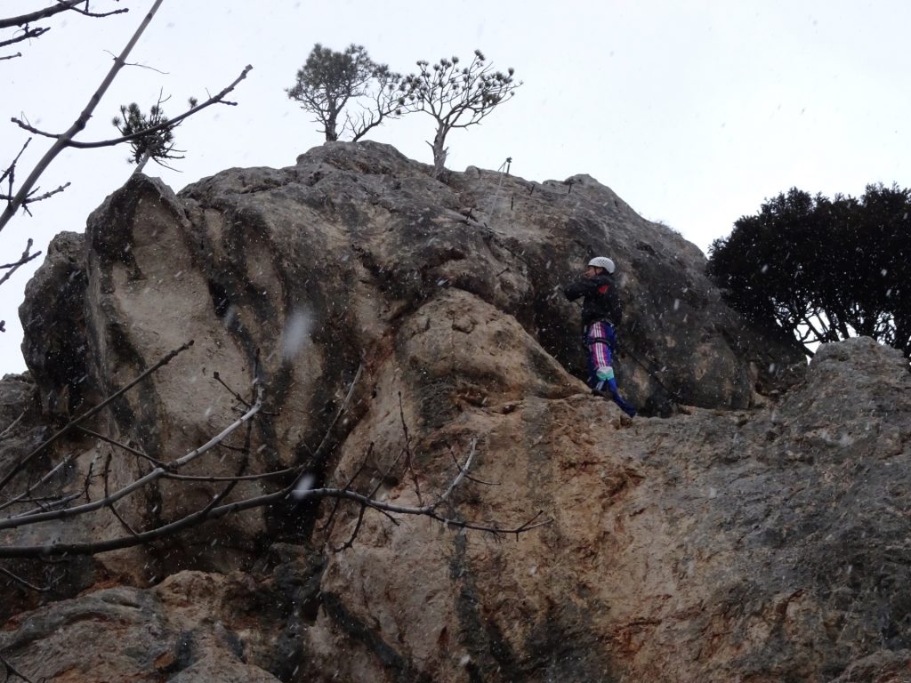 Herbert at the upper part of Blutspur (E)