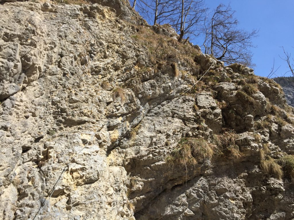 Start of Hoyosteig via ferrata