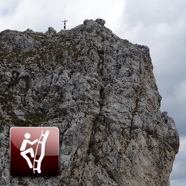 Via Ferrata: "Rax via Teufelsbadstubensteig (B), Kronich Eisenweg (C/D) and descending via Törlweg"