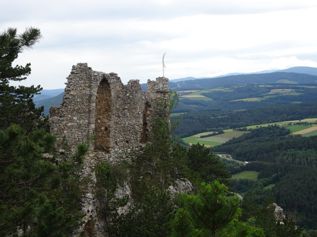 The ruin of "Türkensturz"